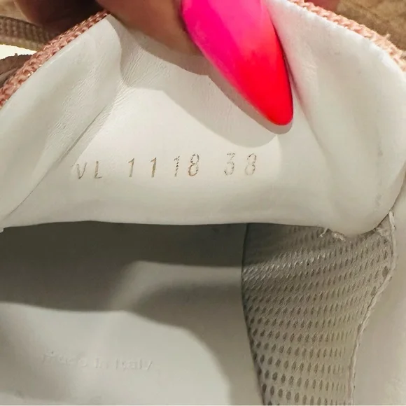 EUC Authentic Louis Vuitton Suede Damier Azur Run Away Sneakers - Picture 3 of 10